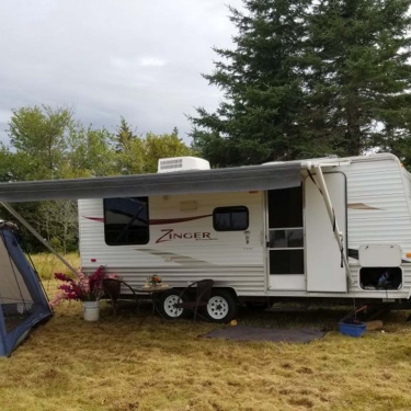 17’ Back Field Trailer at Seaweed and Sod Farm